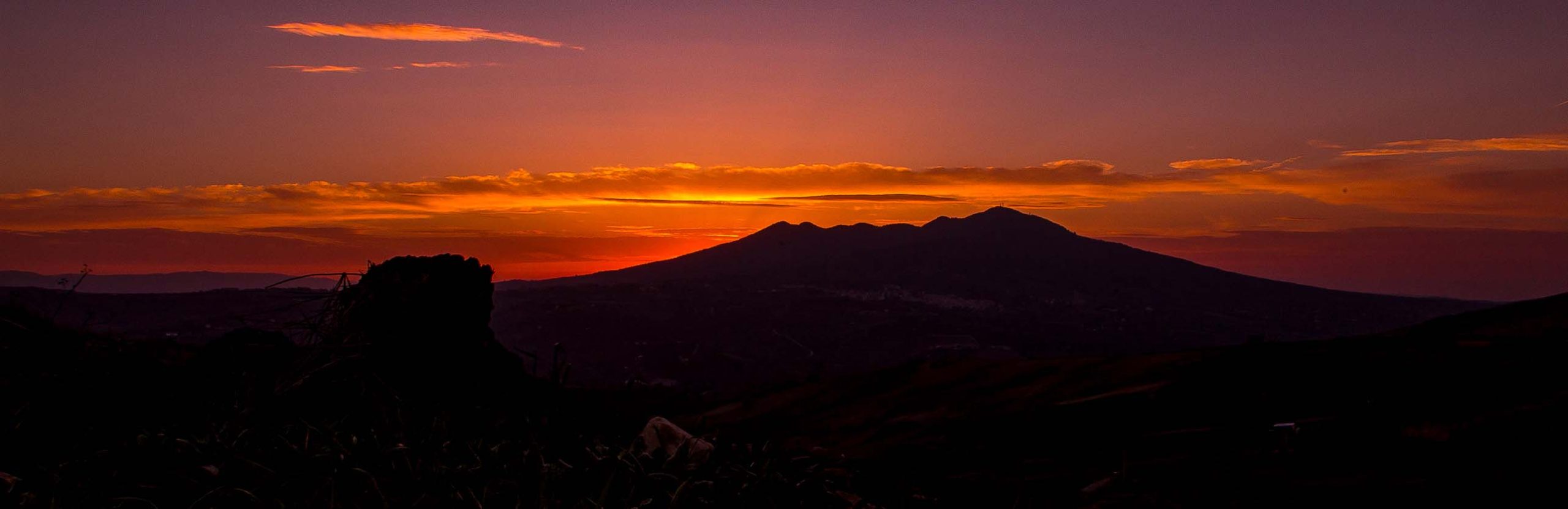 monte vulture al tramonto vincenzo frangione fotografo